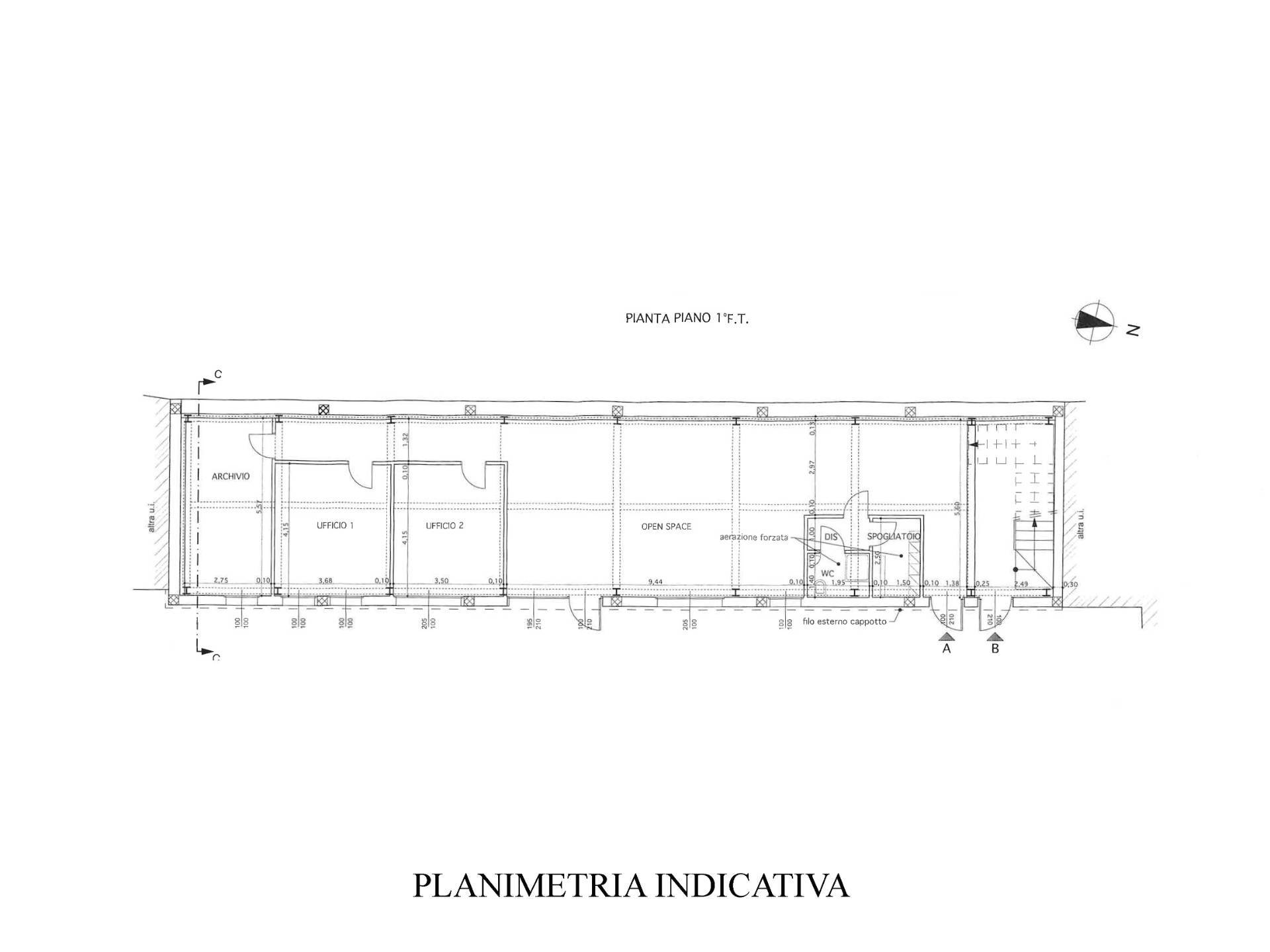 Immagine 11 di Ufficio in affitto  in Via Teodoro Secondo a Chivasso