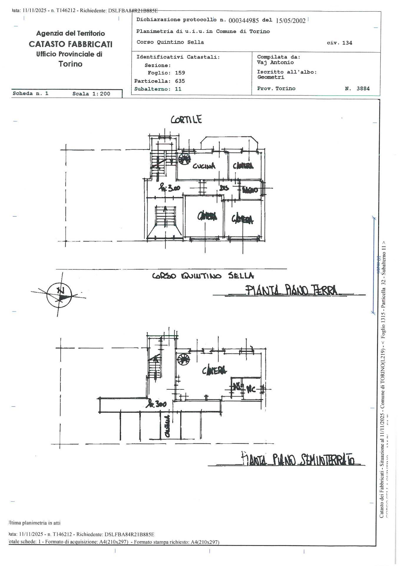 Immagine 49 di Appartamento in vendita  in Corso Quintino Sella 134 a Torino
