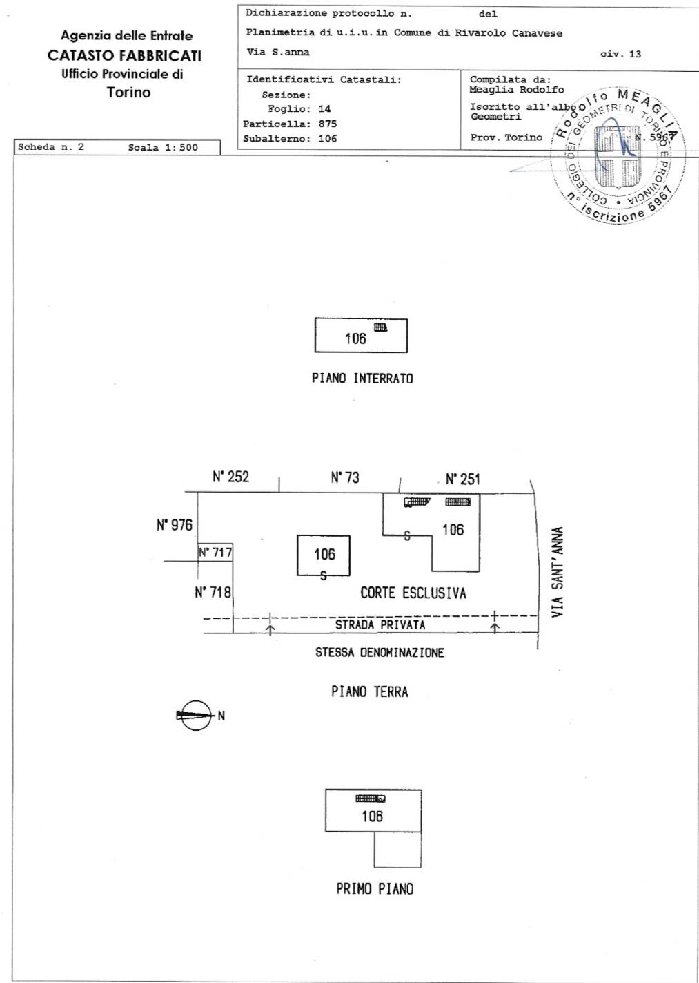 Immagine 37 di Villa in vendita  in Via Sant'Anna 13 a Rivarolo Canavese
