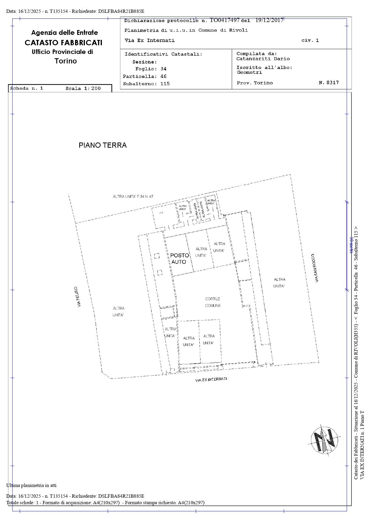 Immagine 9 di Box auto in affitto  in Via Ex Internati 1 a Rivoli