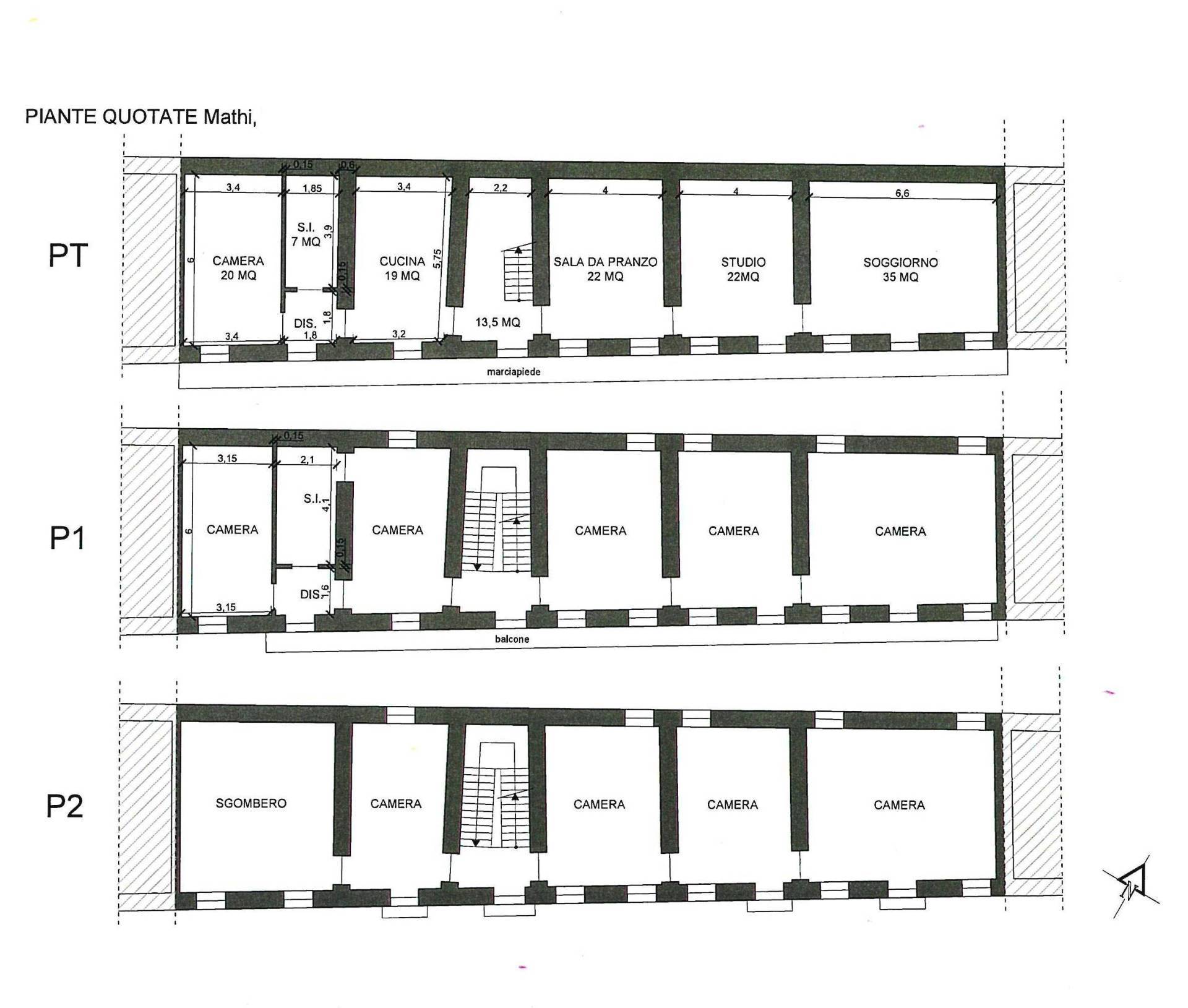 Immagine 59 di Rustico / casale in vendita  in Via Martiri della Libertà 21 a Mathi