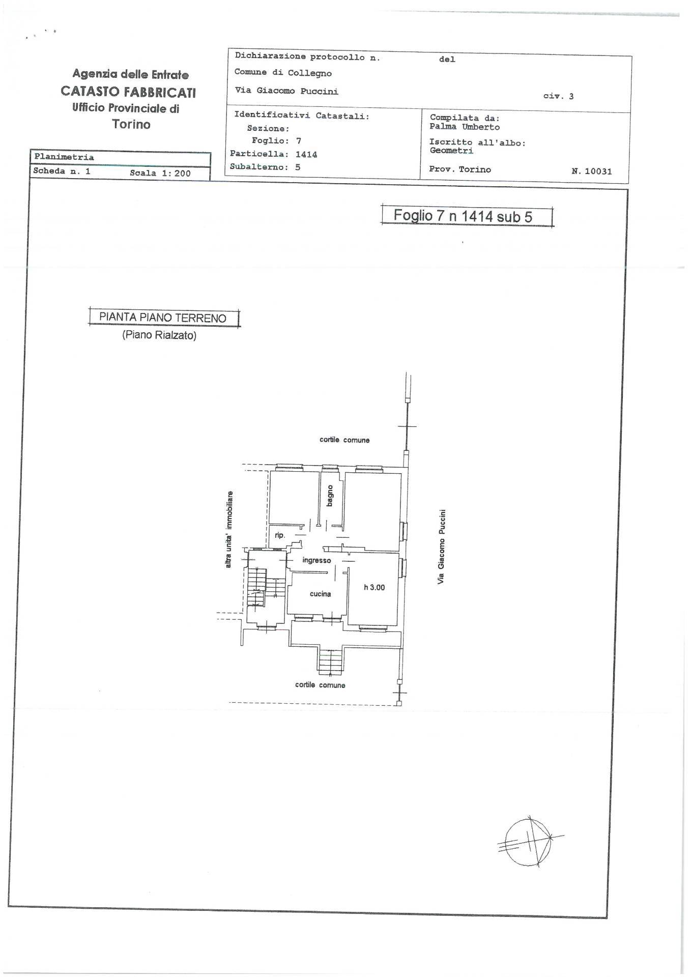 Immagine 38 di Appartamento in vendita  in Via Puccini 3 a Collegno