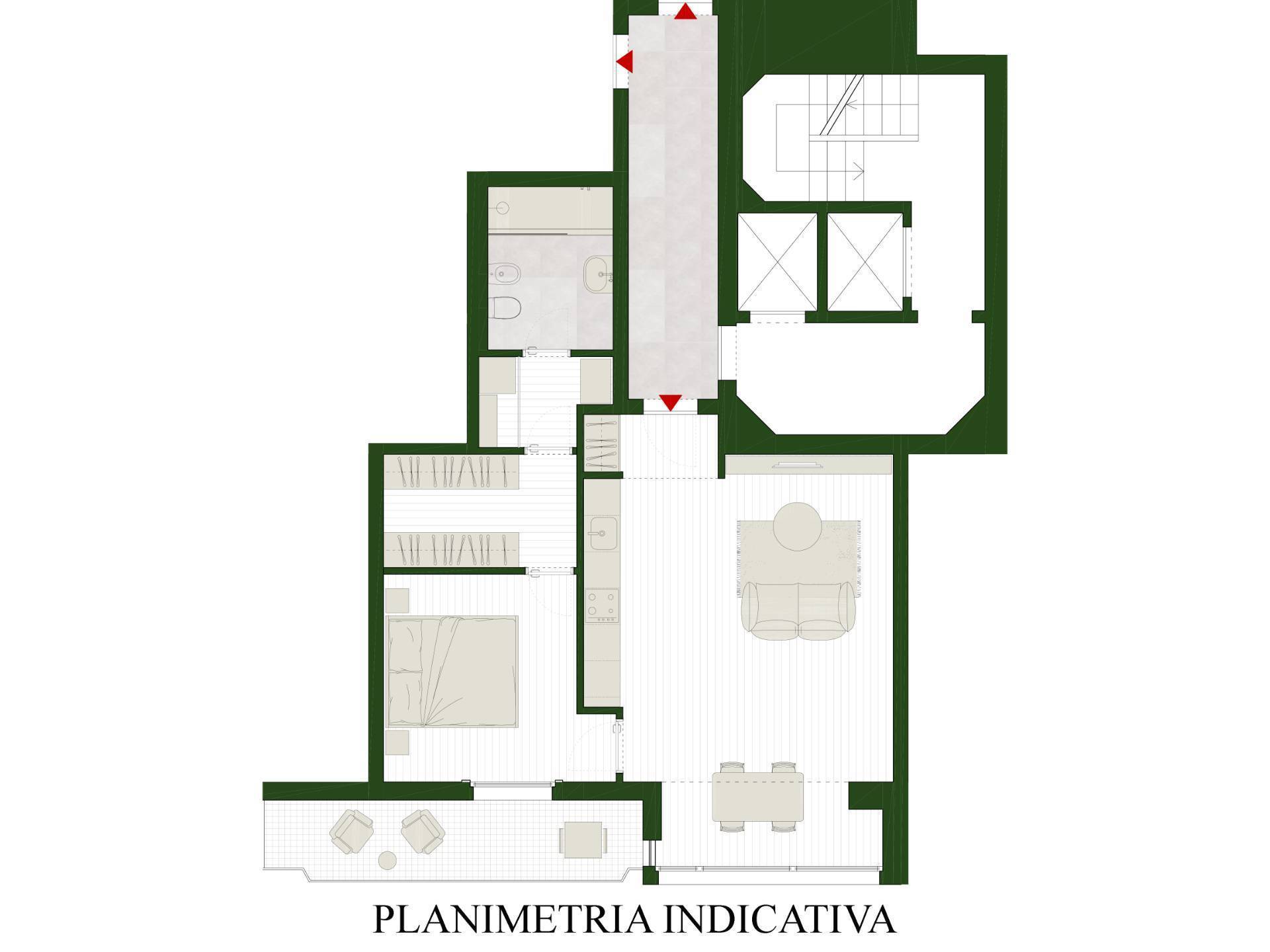 Immagine 13 di Appartamento in affitto  in Via Monte Rosa 61 a Milano