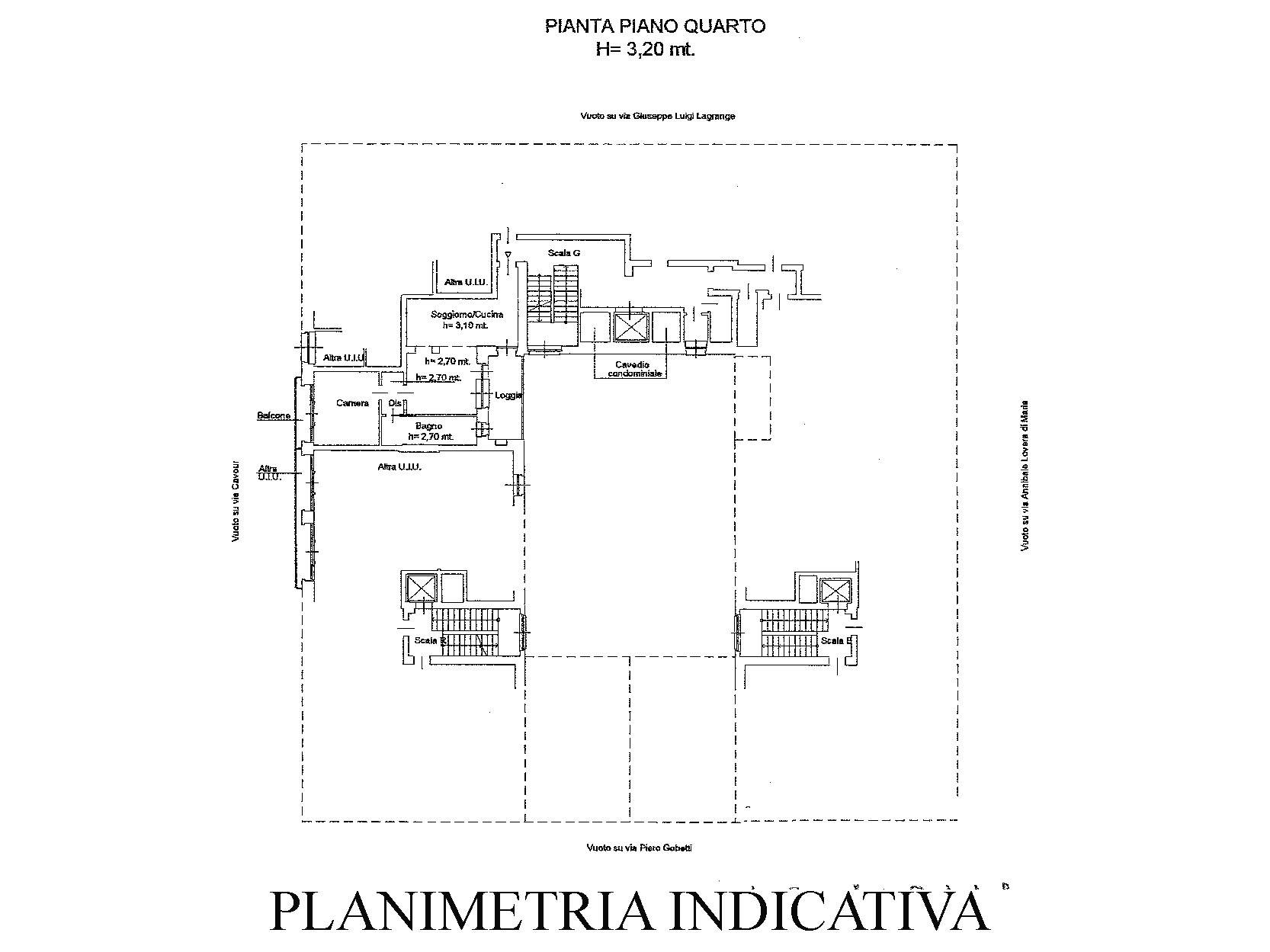 Immagine 26 di Appartamento in affitto  in Via Giuseppe Luigi Lagrange a Torino