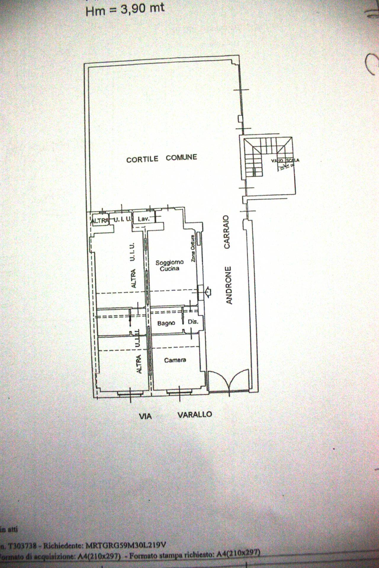 Immagine 32 di Loft/Open space in vendita  in Via Varallo 4 a Torino