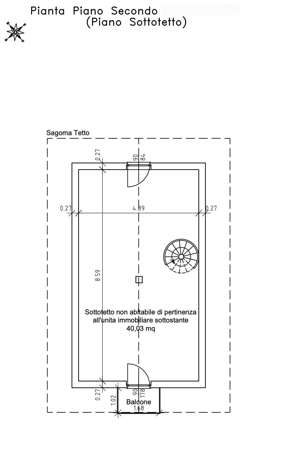 Immagine 49 di Villetta a schiera in vendita  in via Fratelli Bandiera 22 a Almese