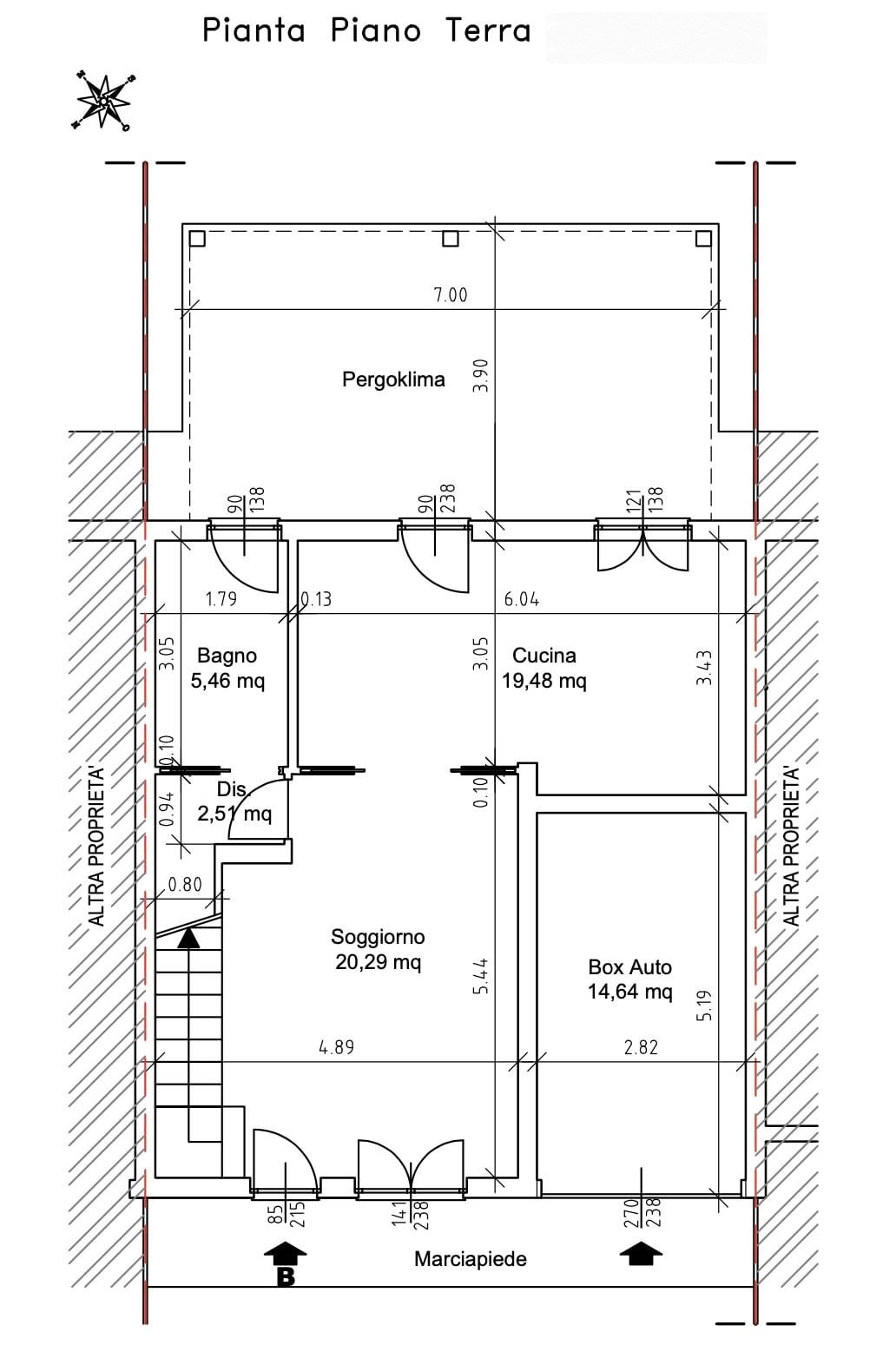 Immagine 47 di Villetta a schiera in vendita  in via Fratelli Bandiera 22 a Almese
