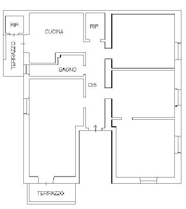 Immagine 15 di Appartamento in vendita  in via Rossini 14 a Gorizia