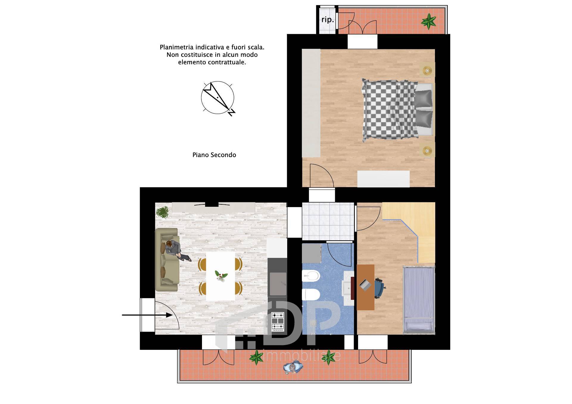 Immagine 33 di Appartamento in vendita  in Via Trieste 42 a Palombara Sabina