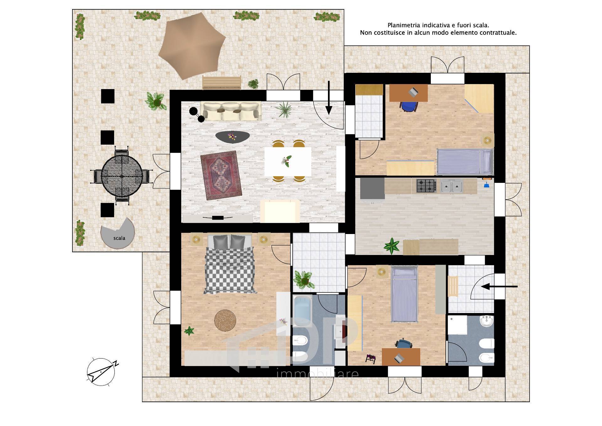 Immagine 58 di Casa indipendente in vendita  in Strada di Colle Caldarino 6 a Palombara Sabina