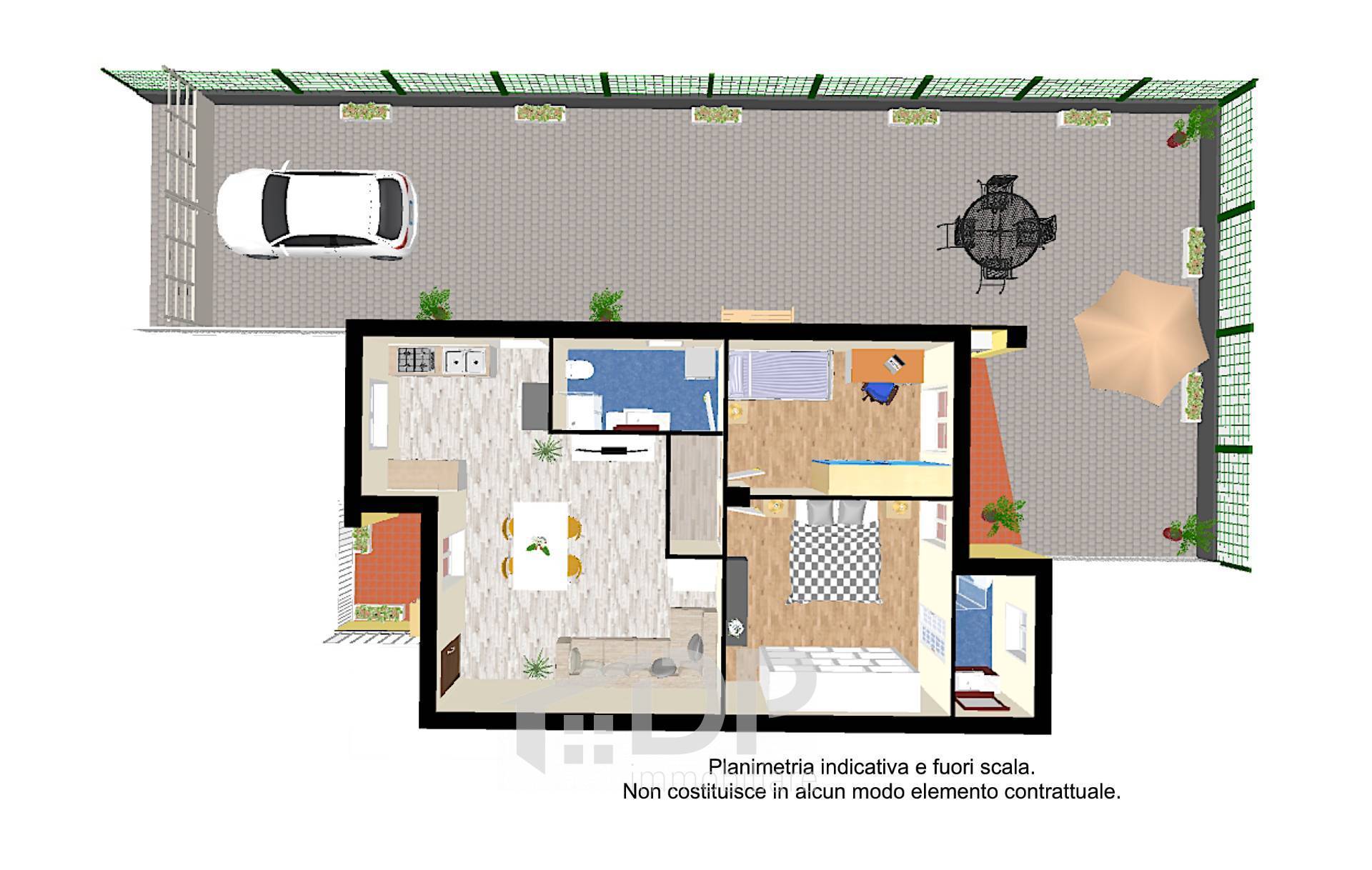 Immagine 57 di Appartamento in vendita  in Viale Rieti 42 a Palombara Sabina