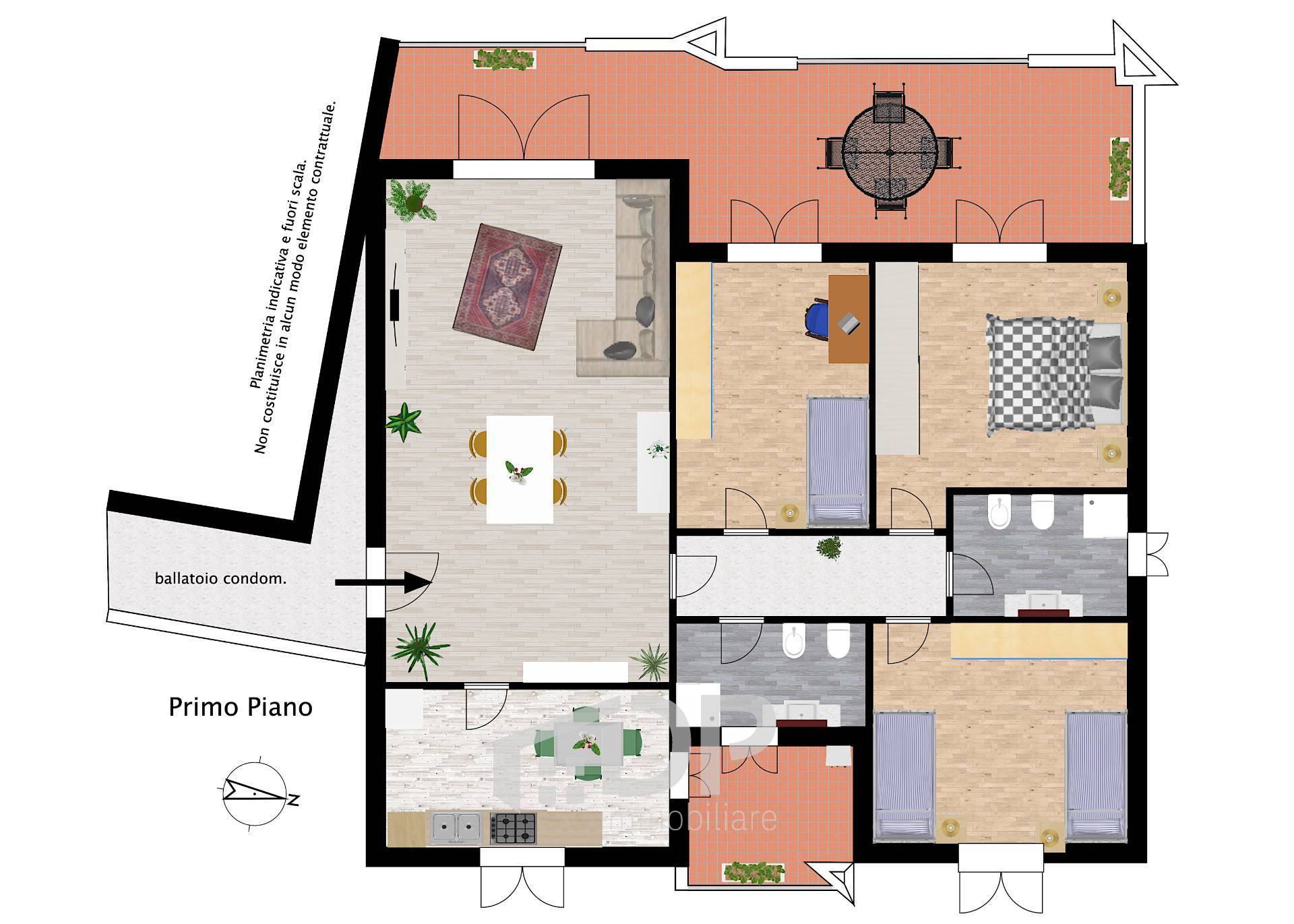 Immagine 63 di Appartamento in vendita  in Largo Salvo D'Acquisto 3 a Palombara Sabina