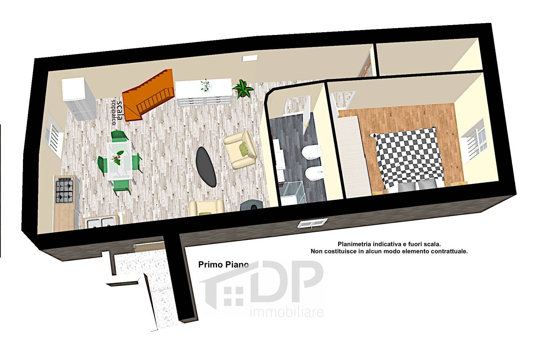 Immagine 44 di Appartamento in vendita  in Via dell'Orologio 12 a Casape