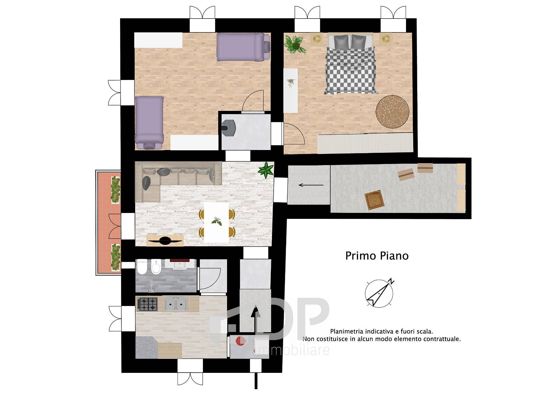 Immagine 37 di Appartamento in vendita  in Via Isonzo 1 a Palombara Sabina