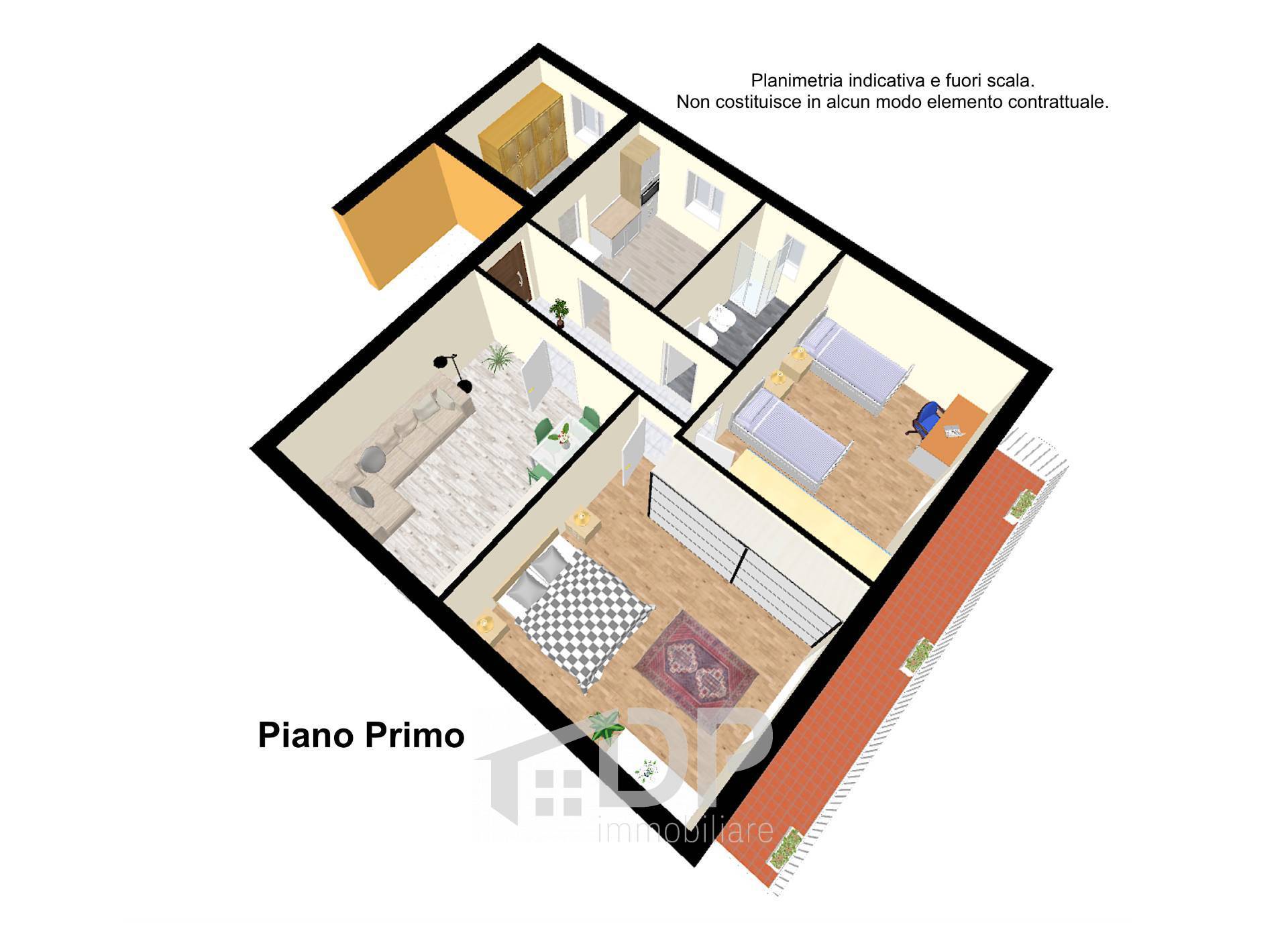 Immagine 47 di Appartamento in vendita  in Viale Eusebio Possenti 2 a Palombara Sabina