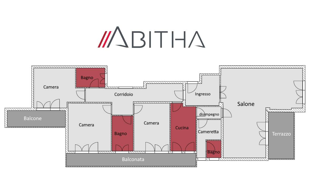 Immagine 51 di Appartamento in vendita  in Via Michele Amari a Roma