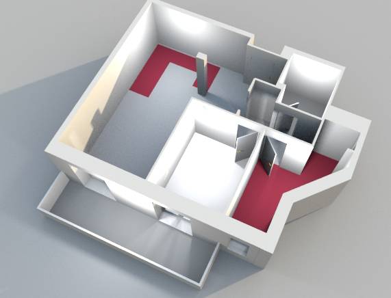 Immagine 30 di Appartamento in vendita  in via delle Baleari a Roma