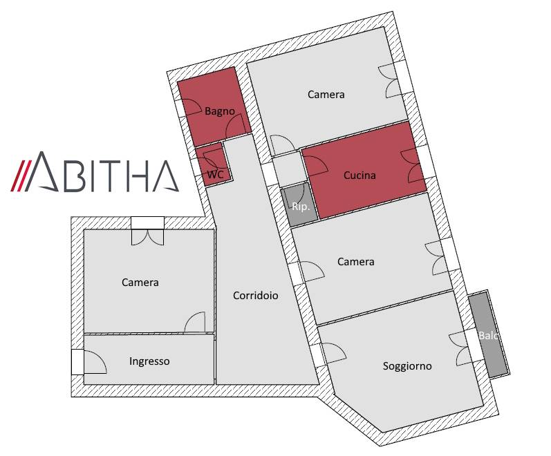 Immagine 29 di Appartamento in vendita  in VIA BITINIA a Roma