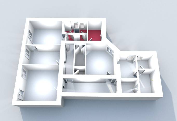 Immagine 54 di Appartamento in vendita  in via umberto biancamano a Roma