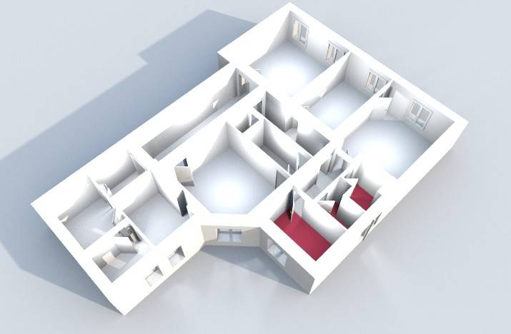 Immagine 55 di Appartamento in vendita  in via umberto biancamano a Roma