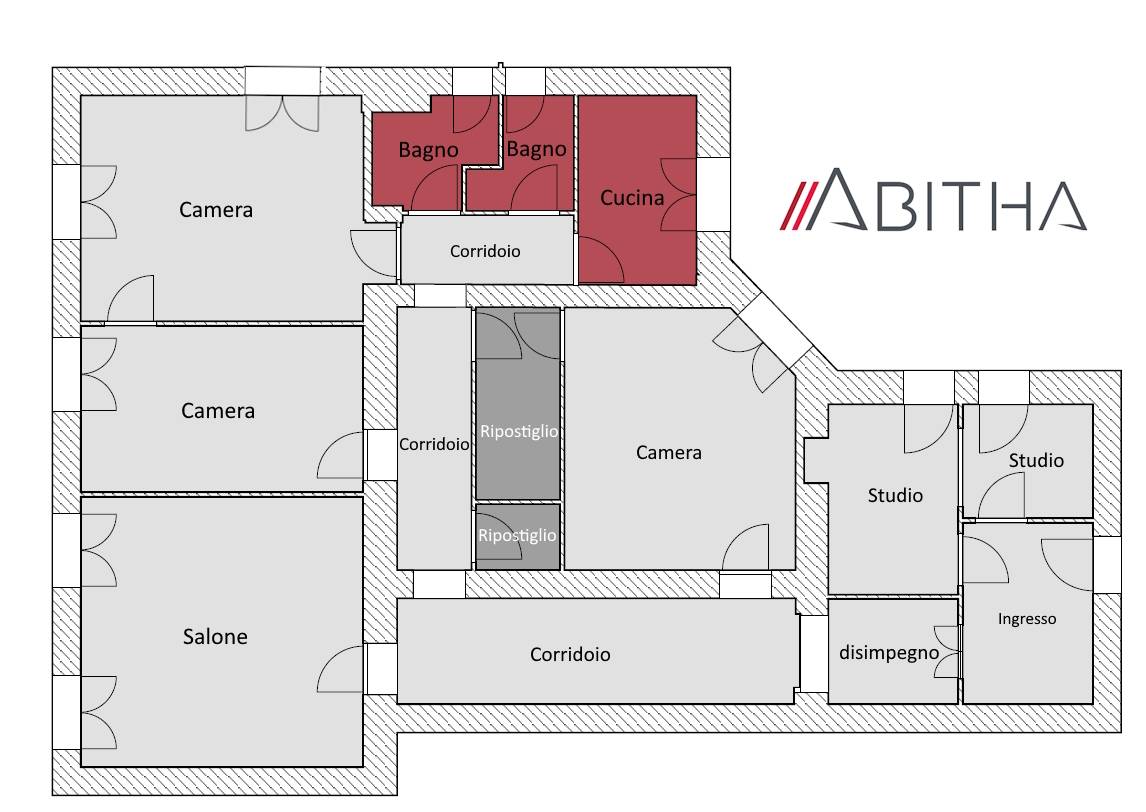 Immagine 53 di Appartamento in vendita  in via umberto biancamano a Roma