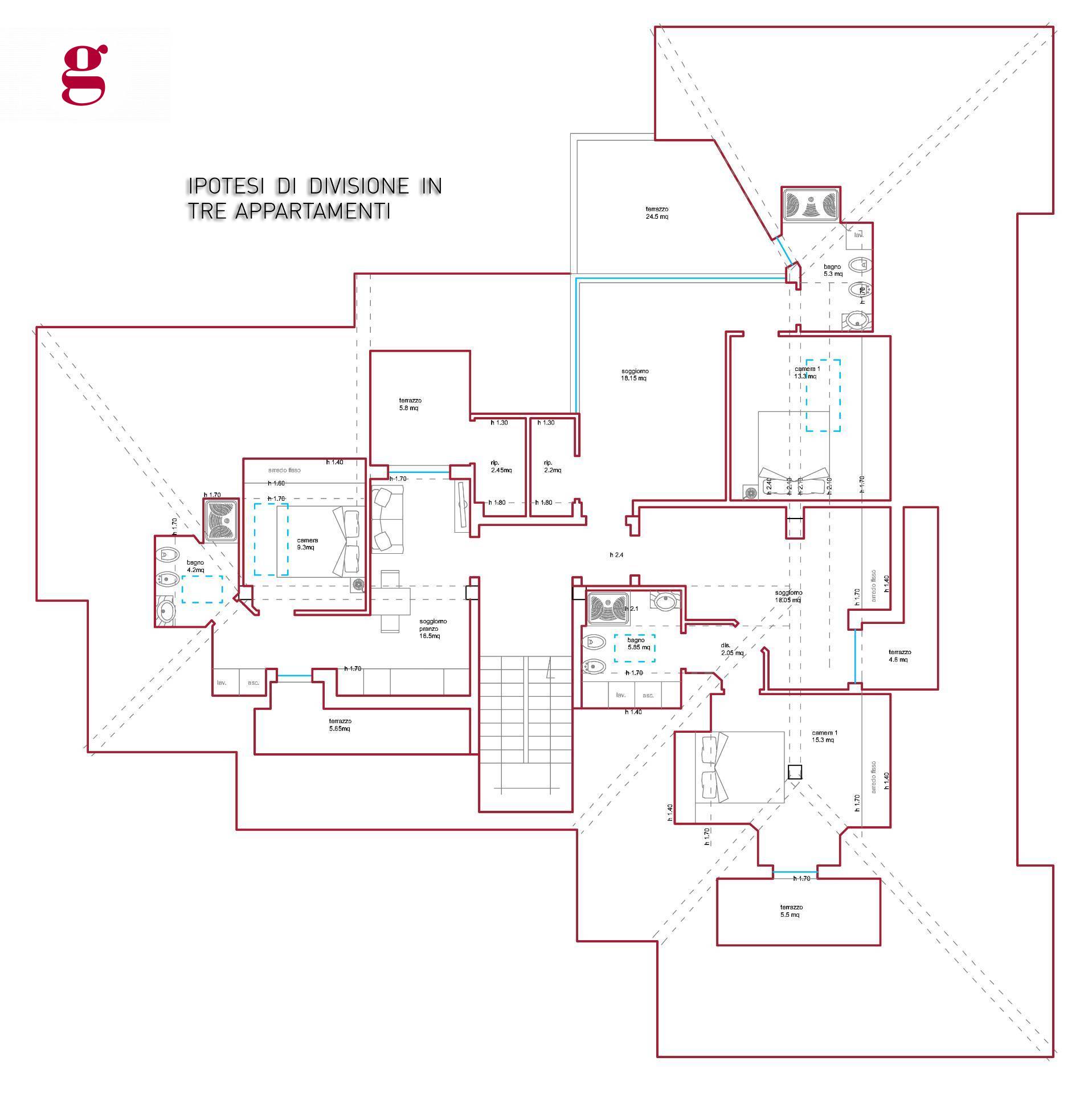 Immagine 21 di Appartamento in vendita  in Via Gaetano Donizetti 32 a Vasto