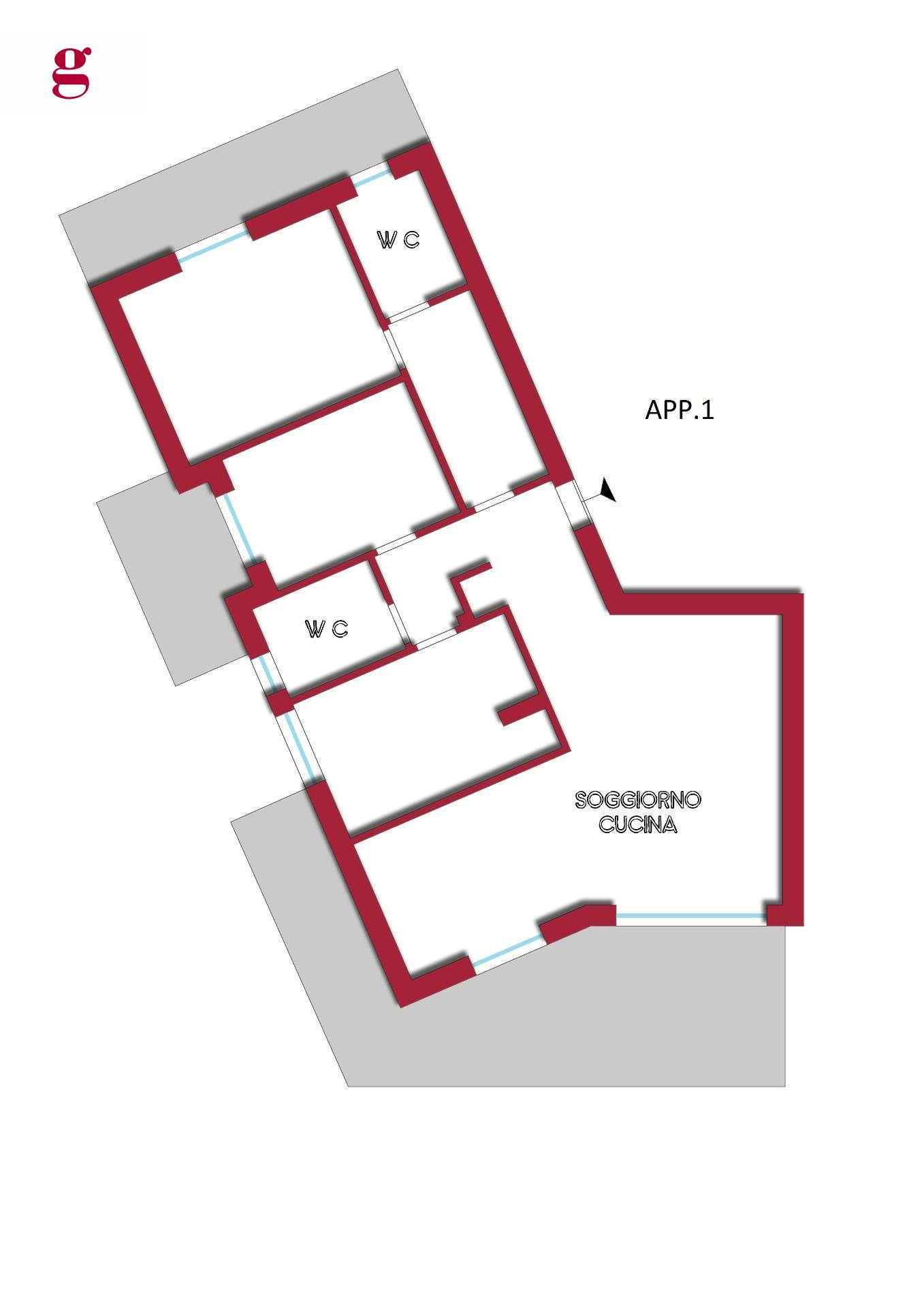 Immagine 9 di Appartamento in vendita  in Via Alfieri a Vasto