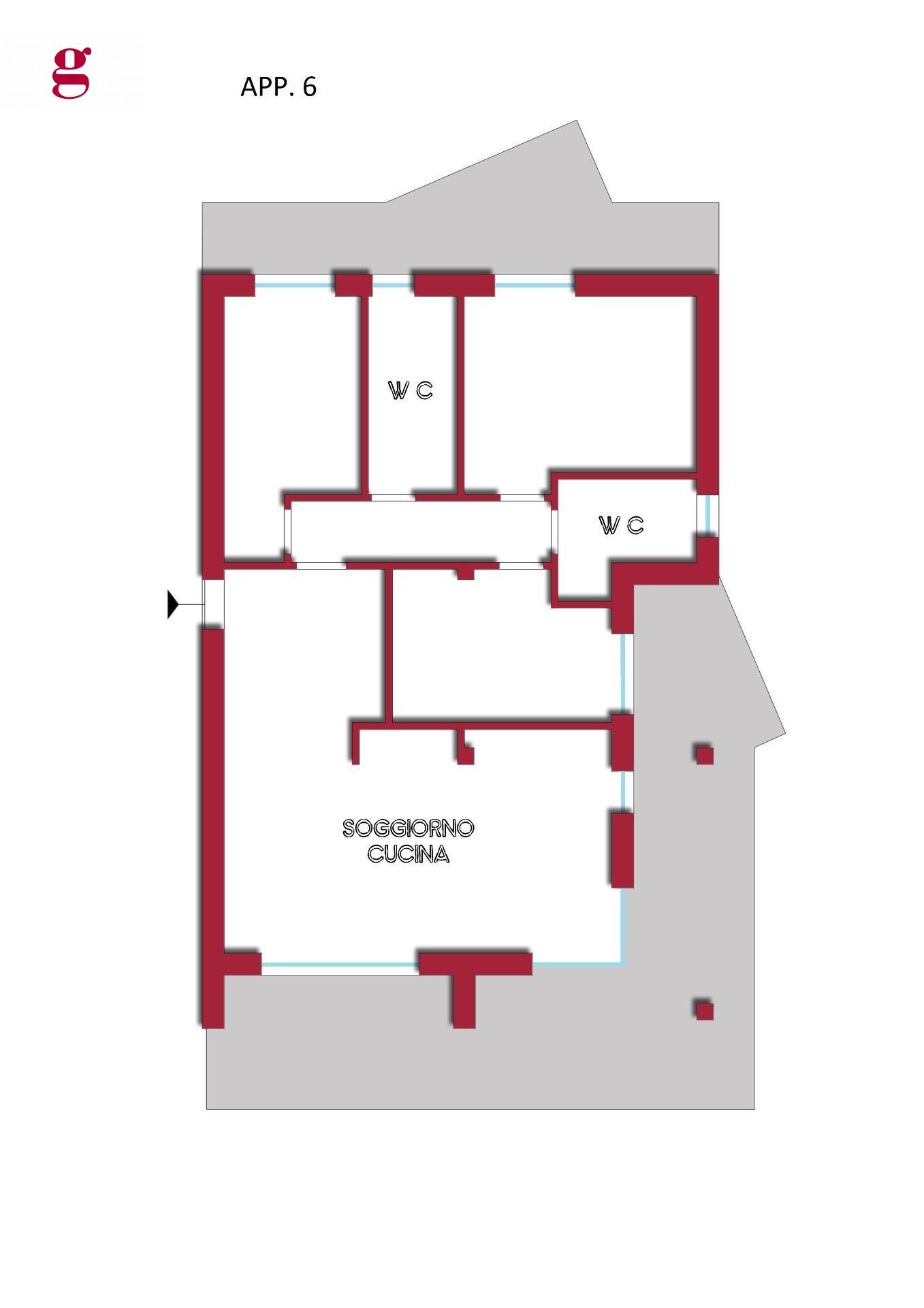 Immagine 11 di Appartamento in vendita  in Via Alfieri a Vasto