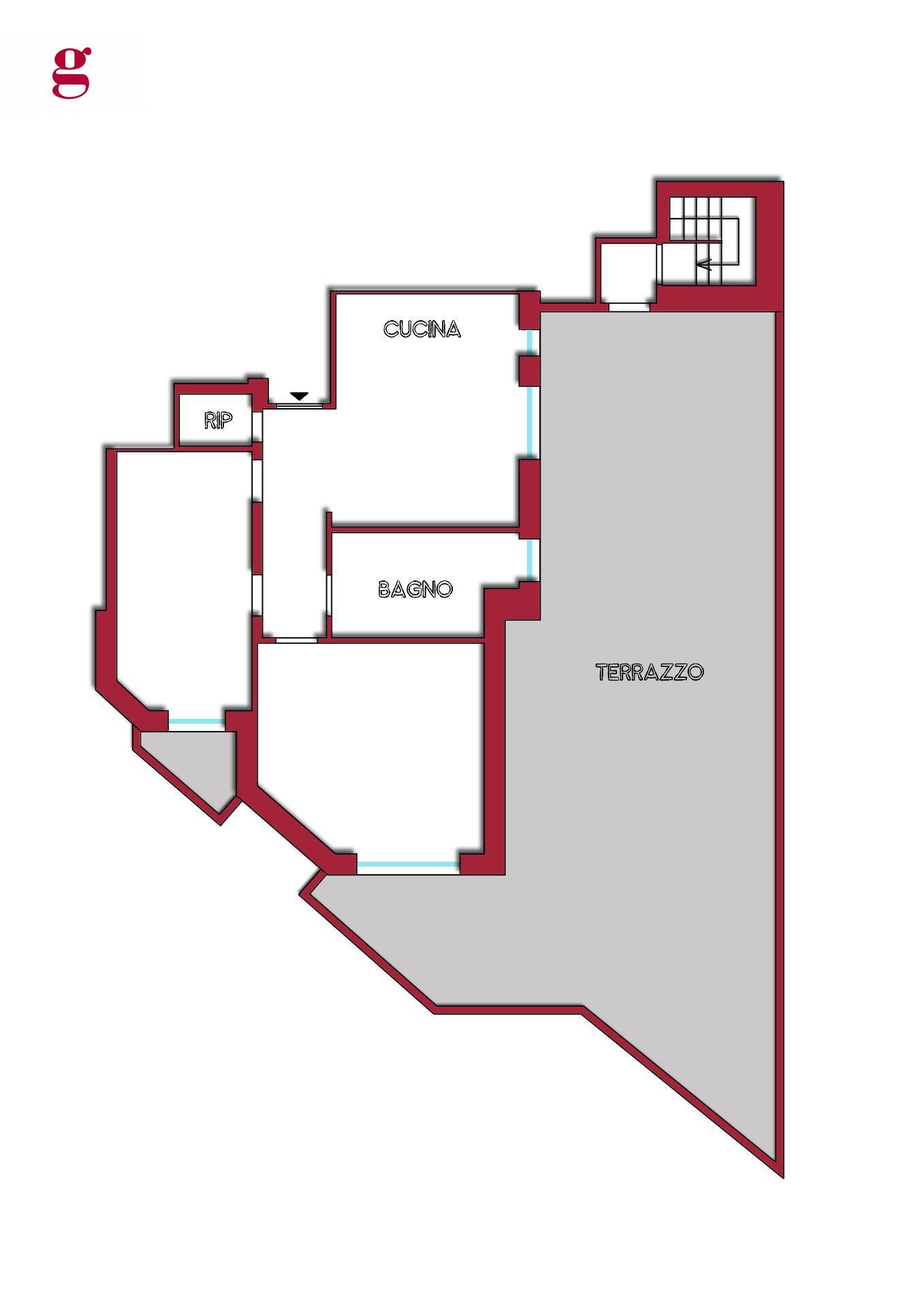 Immagine 19 di Appartamento in vendita  in Via Valloncello 29 a Vasto