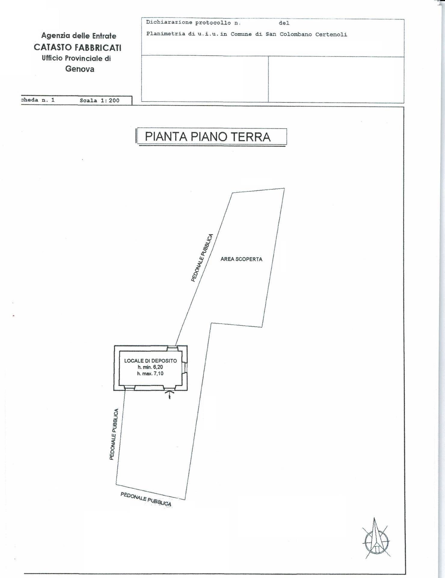Immagine 16 di Rustico / casale in vendita  in LOC. SCARUGLIA a San Colombano Certenoli