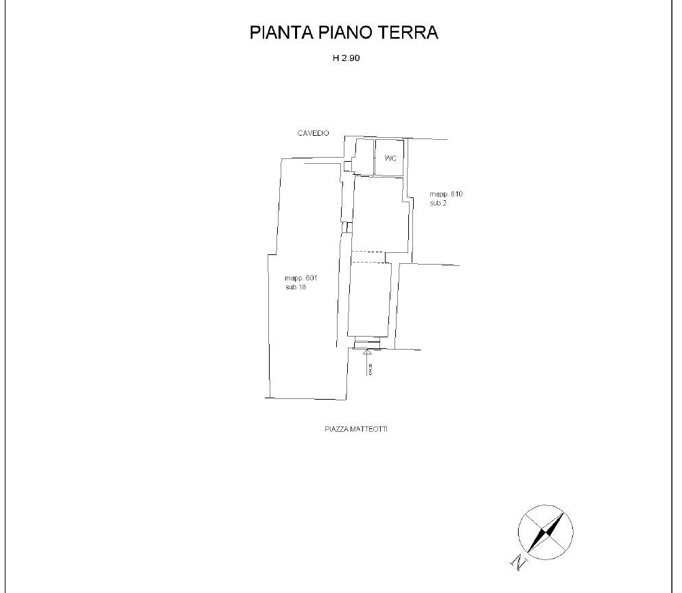Immagine 2 di Locale commerciale in vendita  in PIAZZA  MATTEOTTI a Chiavari