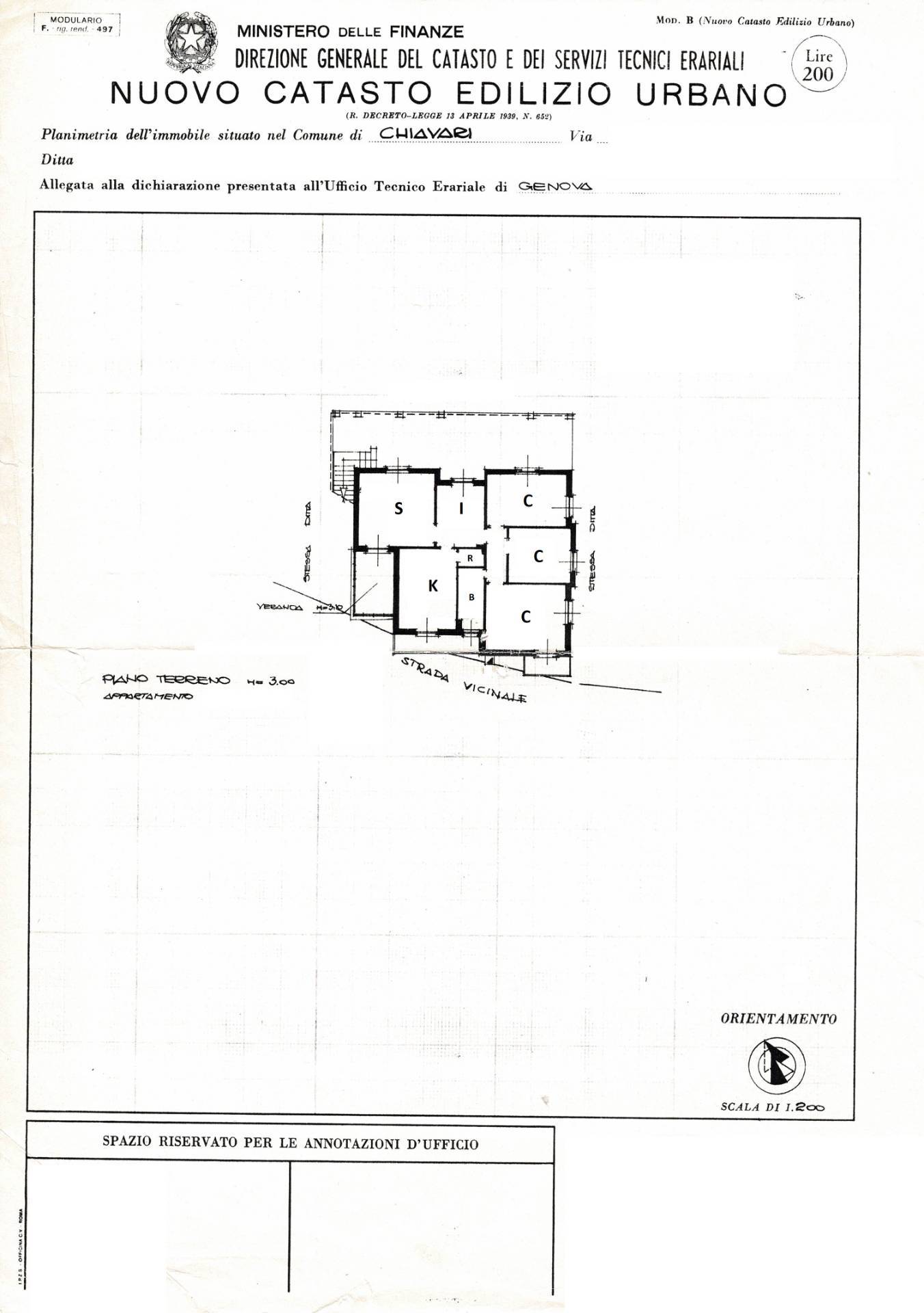 Immagine 33 di Casa semindipendente in vendita  in VIA MAXENA a Chiavari