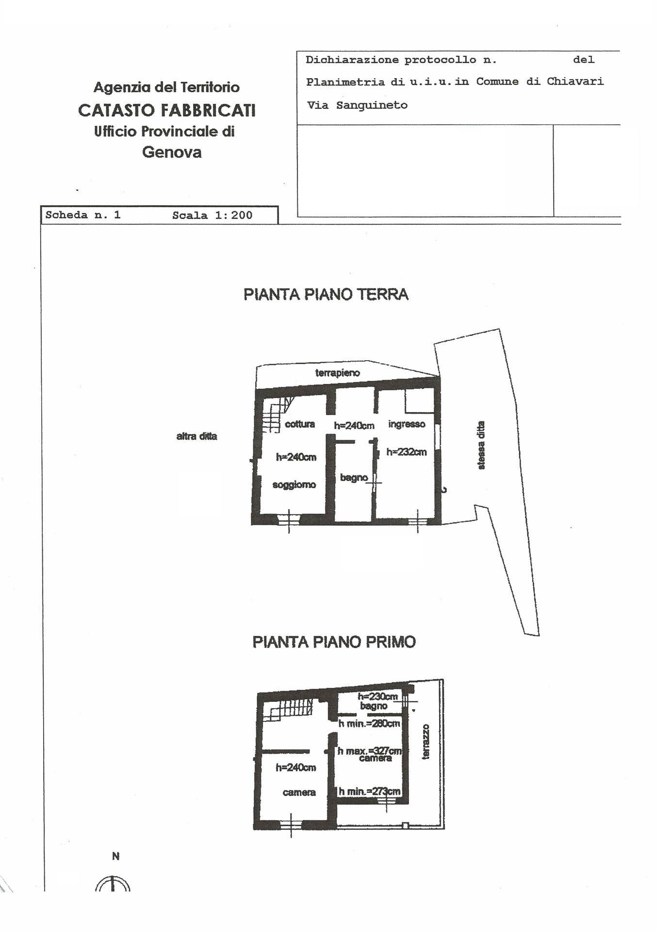 Immagine 29 di Villa in vendita  in FRAZIONE  SANGUINETO a Chiavari