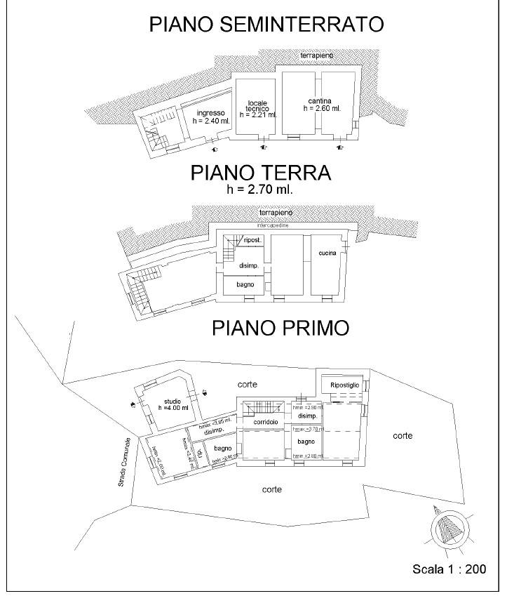 Immagine 43 di Casa semindipendente in vendita  a Mezzanego