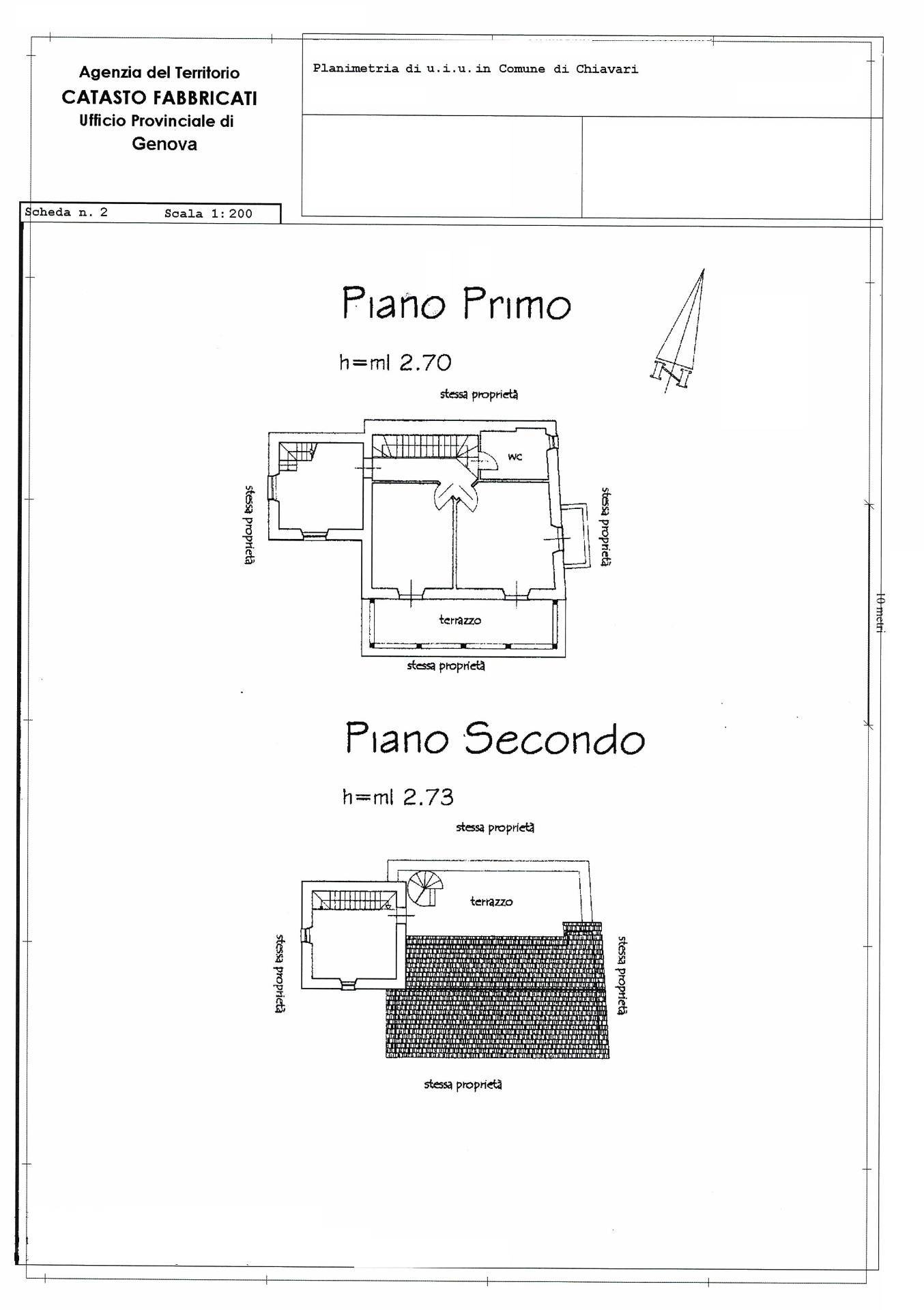 Immagine 43 di Casa semindipendente in vendita  a Chiavari