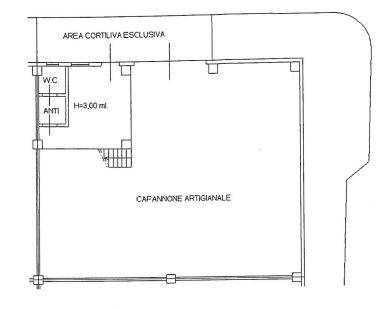Immagine 2 di Capannone industriale in vendita  a Casalgrande