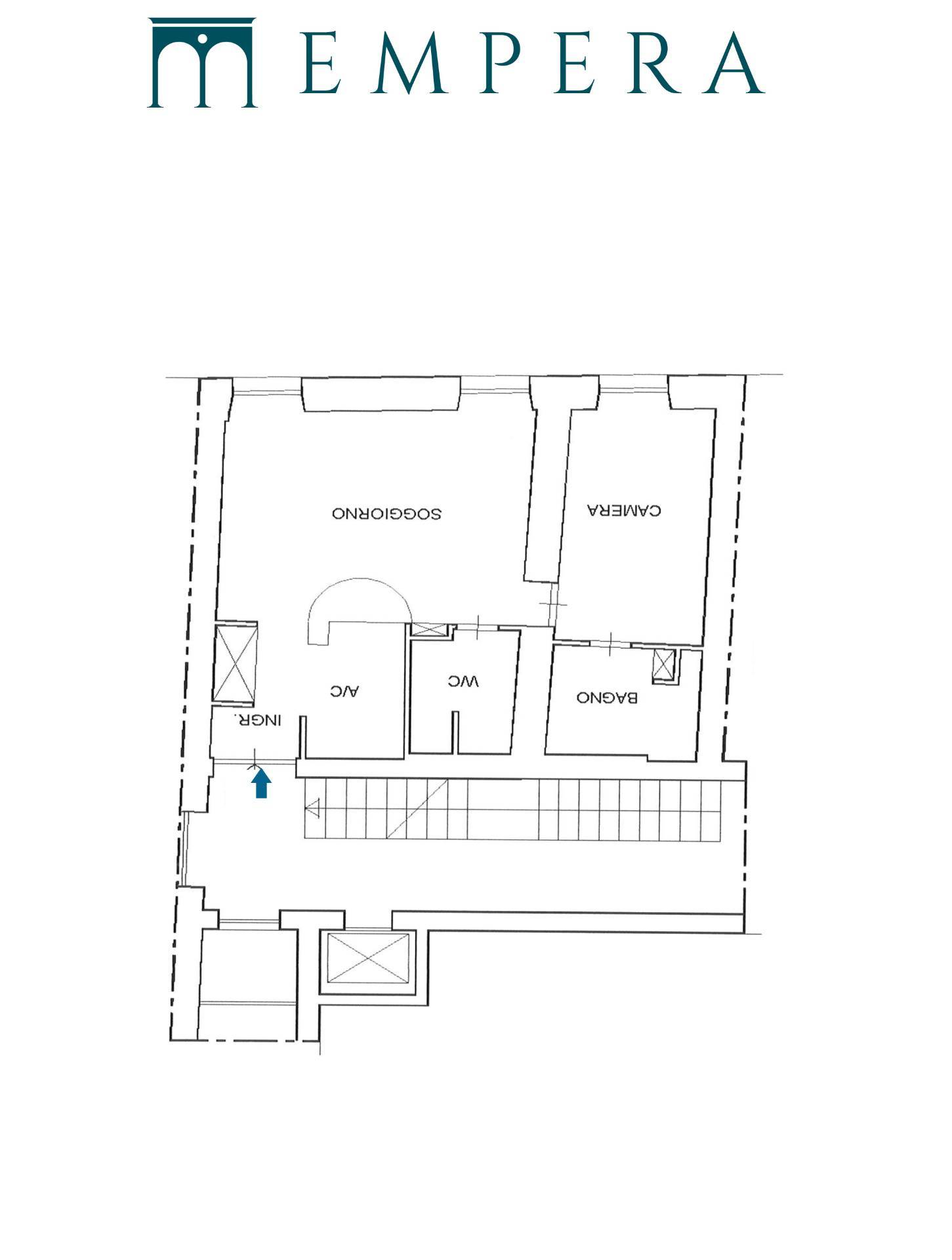 Immagine 32 di Appartamento in vendita  in Via Della Vite a Roma