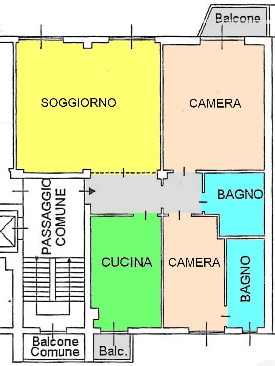 Immagine 18 di Appartamento in affitto  in Viale Liguria 46 a Milano