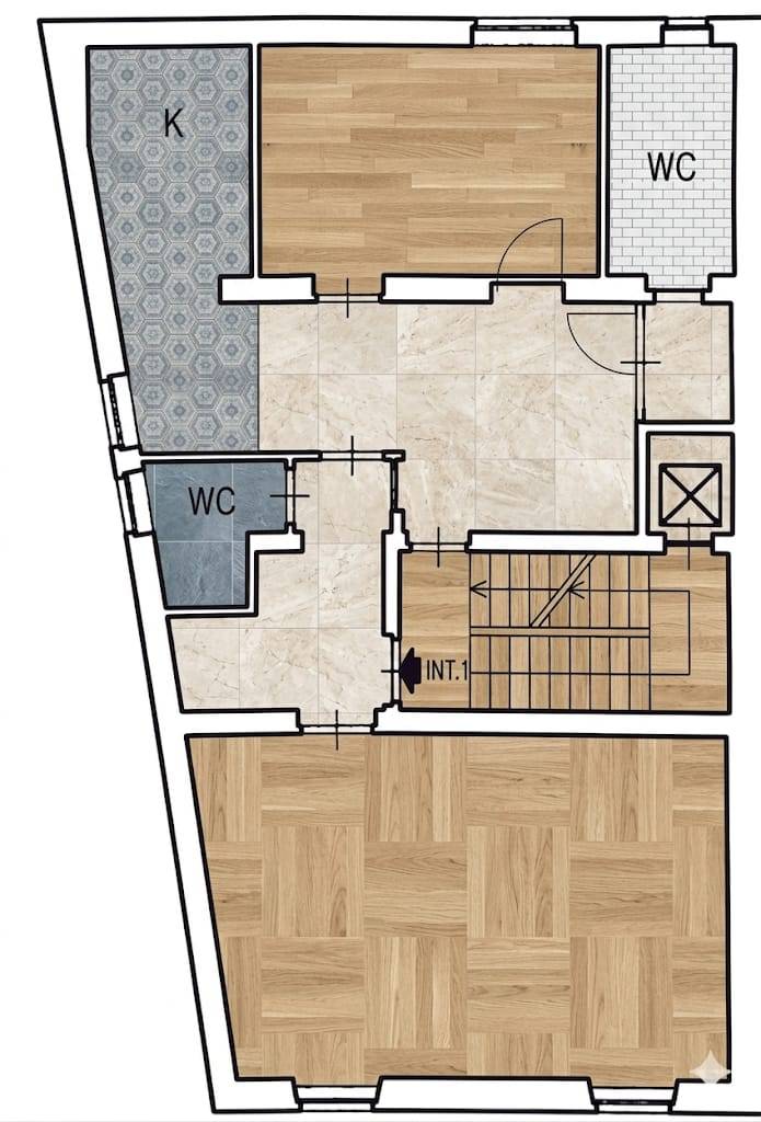 Immagine 63 di Appartamento in vendita  in Via Dei Foraggi 88A a Roma