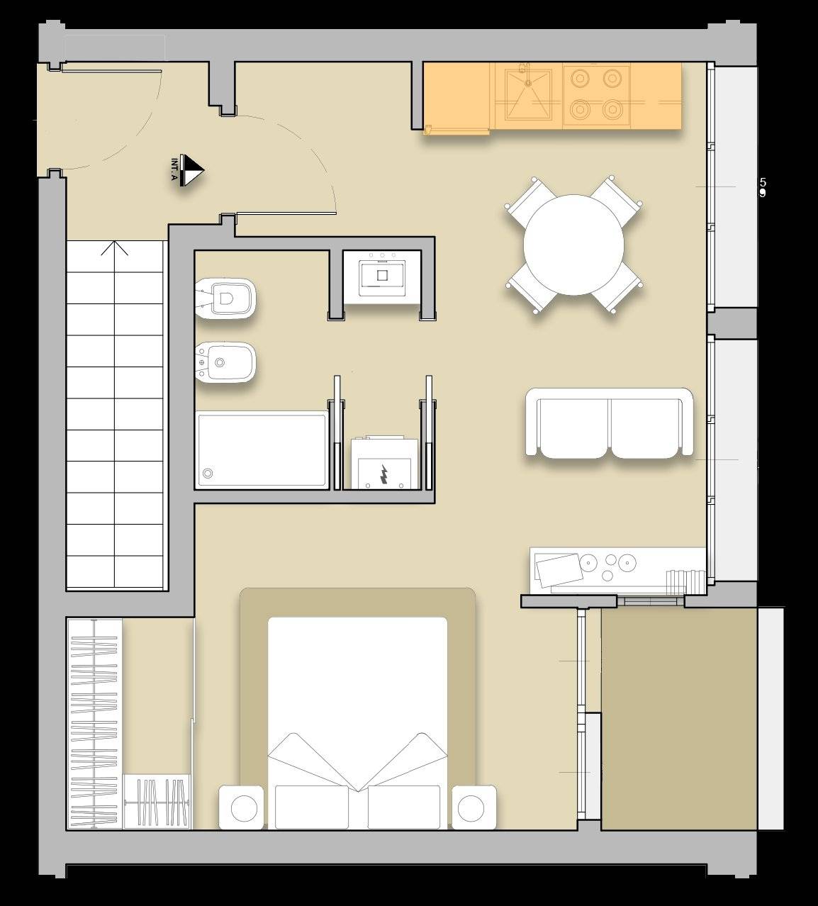 Immagine 20 di Appartamento in vendita  in VIA NEGROLI 23 a Milano