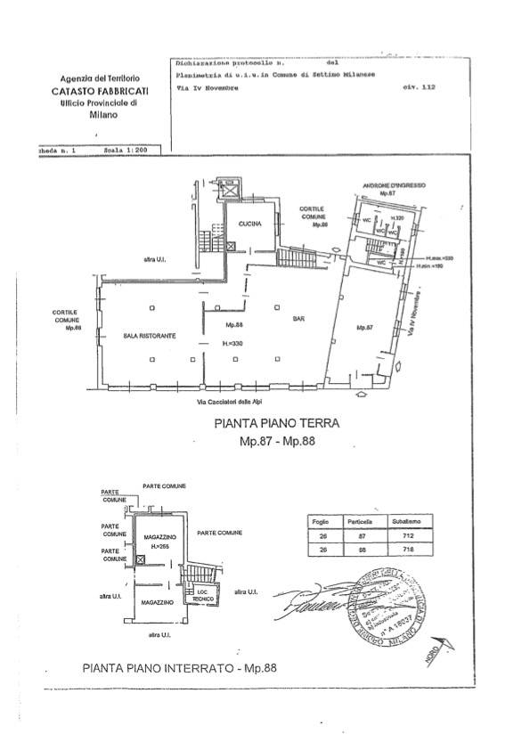 Immagine 22 di Negozio in affitto  in via IV Novembre 112 a Settimo Milanese