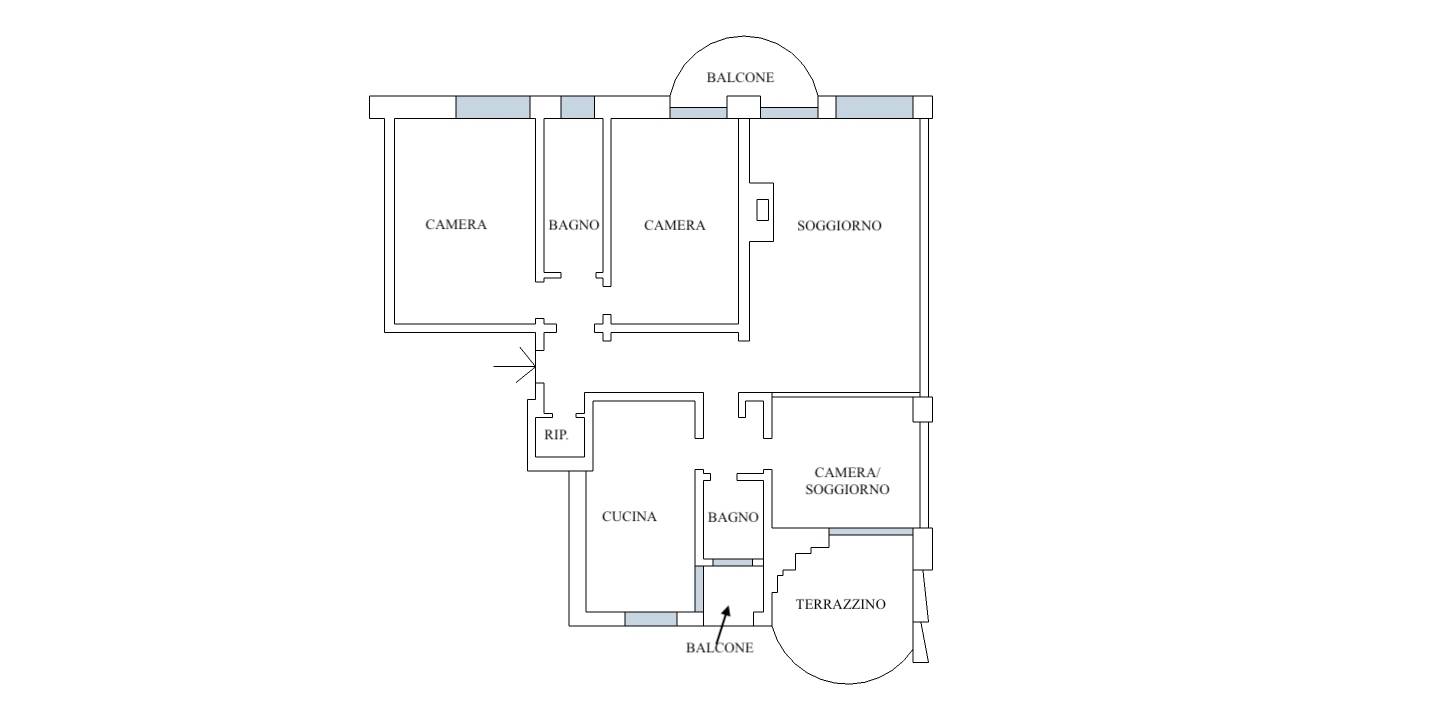 Immagine 26 di Appartamento in vendita  in Via Caracciolo 68 a Milano