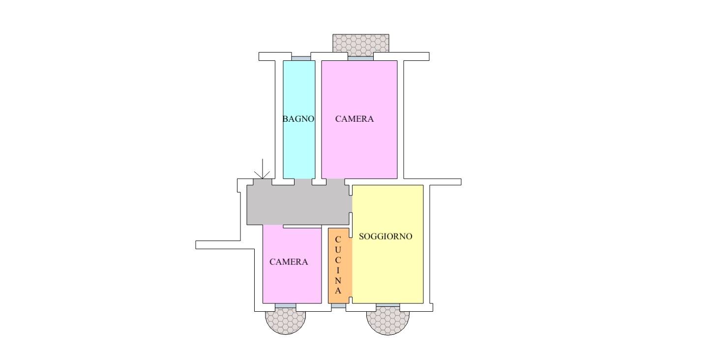 Immagine 30 di Appartamento in vendita  in piazzza Firenze 2 a Milano