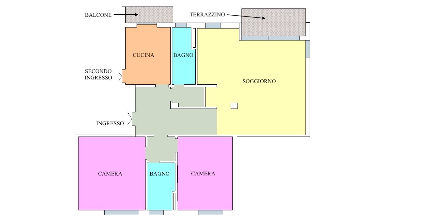 Immagine 45 di Appartamento in vendita  in via Stanislao Mancini 4 a Milano