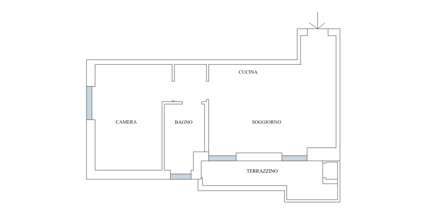 Immagine 41 di Appartamento in vendita  in via Varesina a Milano