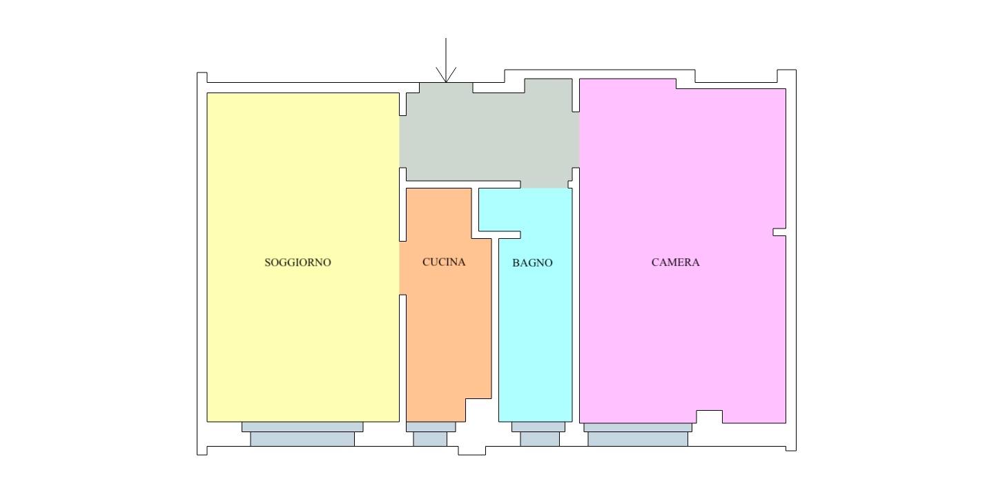 Immagine 17 di Appartamento in affitto  in Piazza Diocleziano a Milano