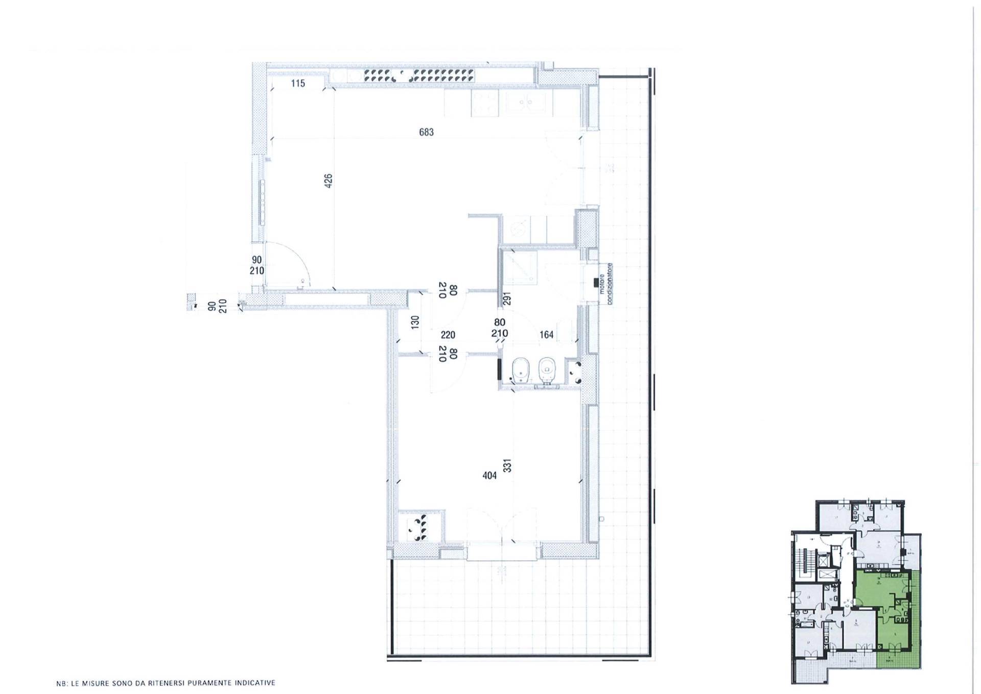 Immagine 42 di Appartamento in vendita  in via Castellammare 14 a Milano