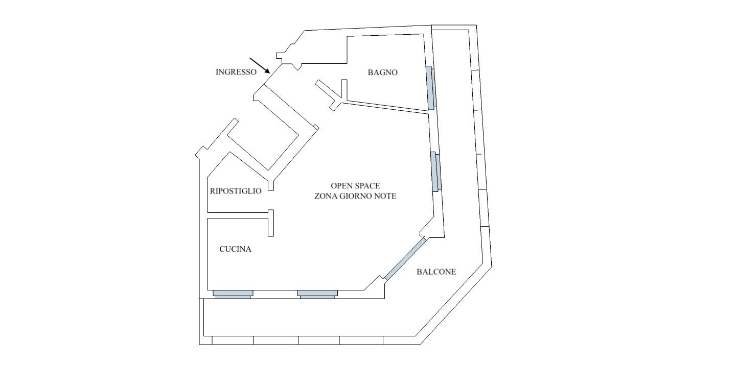 Immagine 29 di Appartamento in vendita  in Via Caianello a Milano