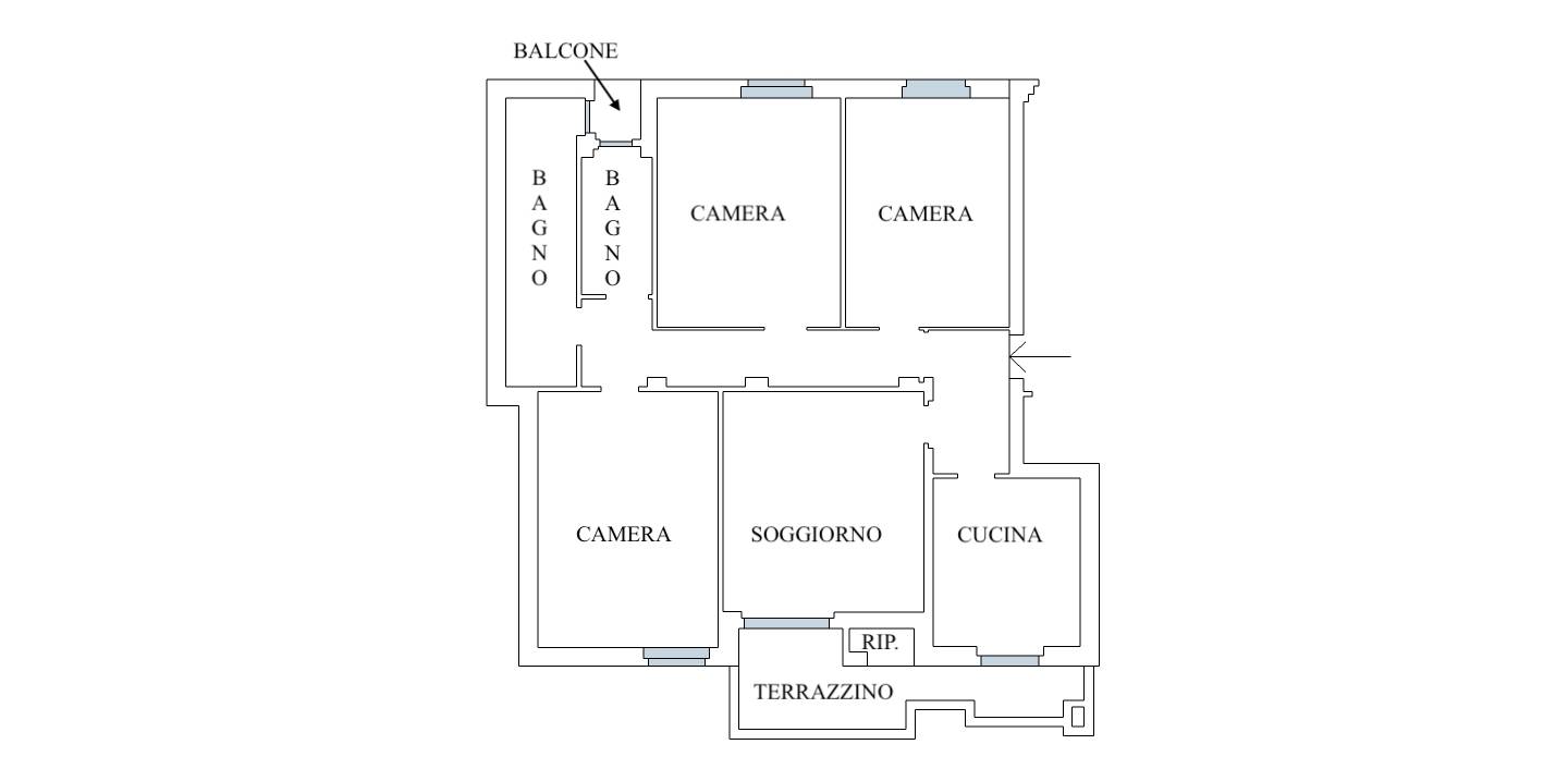 Immagine 27 di Appartamento in vendita  in Via Sapri 39 a Milano