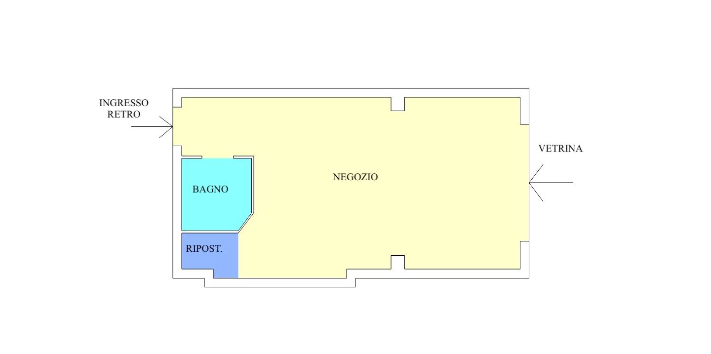 Immagine 20 di Negozio in affitto  in via dei Fiordalisi 1 a Milano